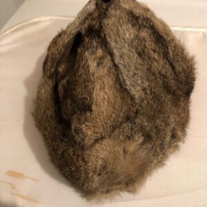 Vintage Brown Rabbit Fur Trapper Hat- 972 $60 or $50 w/offer